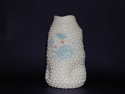 花瓶(海綿蟹）の写真